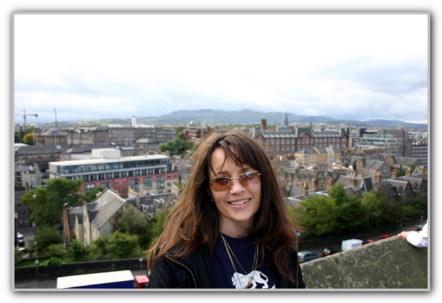 BJ at Edinburgh Castle
